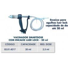 Vacinador reforcado fluxo continuo 20ml